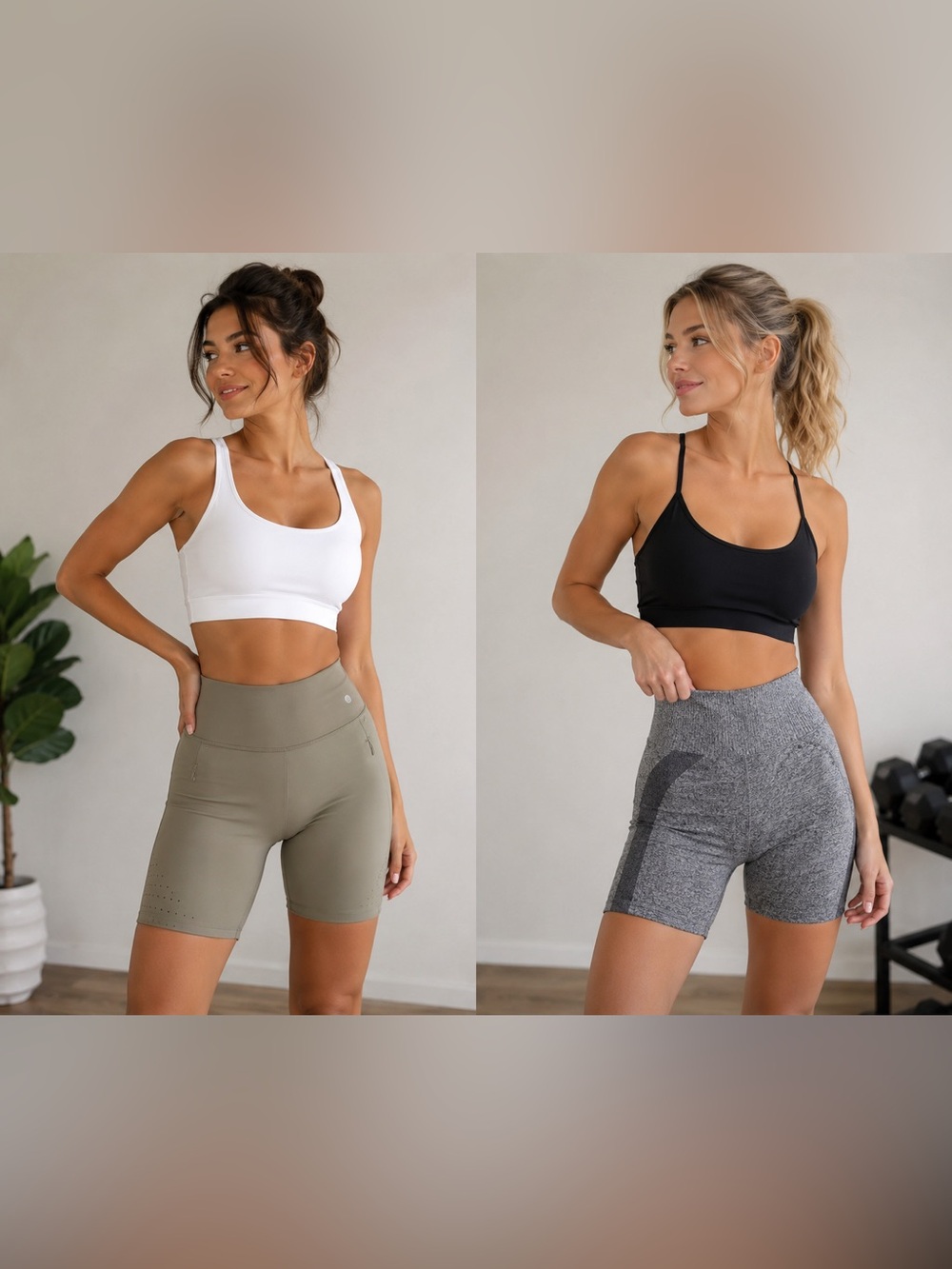 Victoria’s Secret Sport + PINK Sport Biker Shorts Bundle | Size Medium